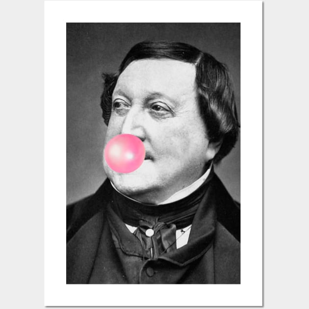 Gioachino Rossini Wall Art by TheMusicophile